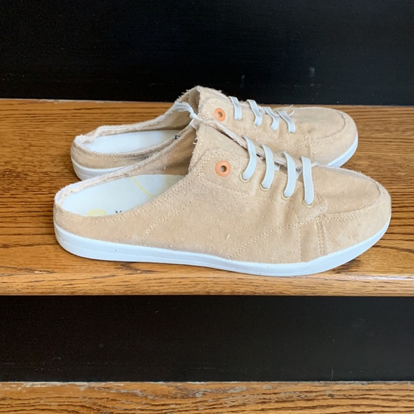 Vionic Beach Womens Breeze Terry Cloth Mule Slip-On Sneakers-Semolina 9.5M - New - Picture 2 of 5